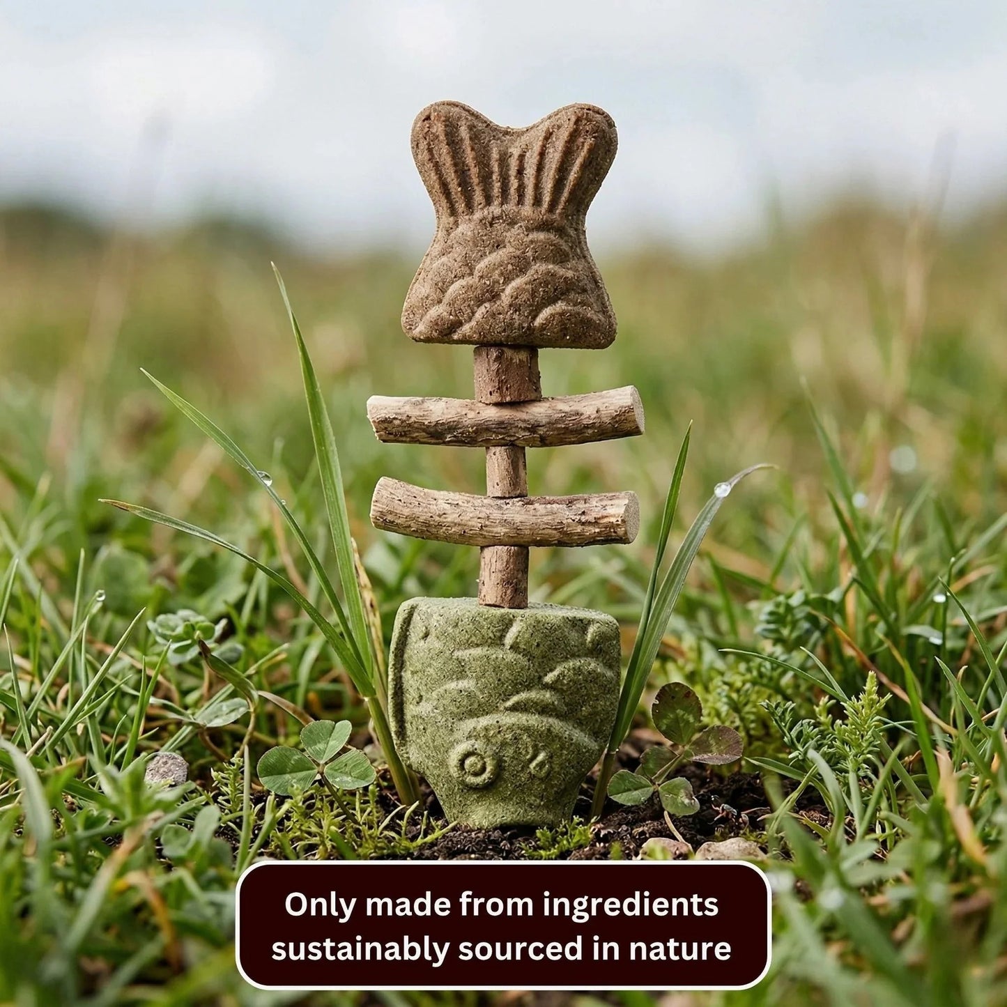 Natural Catnip Fish Chew Toy